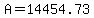 A+=+14454.73