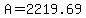 A+=+2219.69