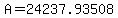 A+=+24237.93508