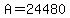 A+=+24480.00