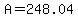 A+=+248.04