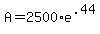 A+=+2500%2Ae%5E.44