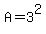 A+=+3%5E2