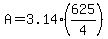 A+=+3.14%28625%2F4%29