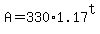 A+=+330%2A1.17%5Et