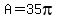 A+=+35pi