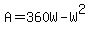 A+=+360W-W%5E2