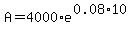 A+=+4000%2Ae%5E%280.08%2A10%29