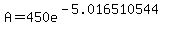 A+=+450e%5E%28-5.016510544%29
