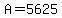 A+=+5625