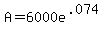 A+=+6000e%5E%28.074%29