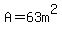 A+=+63+m%5E2