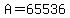 A+=+65536