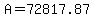 A+=+72817.87