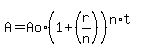 A+=+Ao%2A%281%2B%28r%2Fn%29%29%5E%28n%2At%29