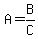 A+=+B%2FC