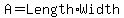 A+=+Length%2AWidth