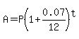 A+=+P%281+%2B+0.07%2F12%29%5Et