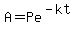 A+=+Pe%5E%28-kt%29