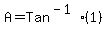 A+=+Tan%5E%28-1%29%281%29