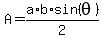 A+=+a%2Ab%2Asin%28theta%29%2F2