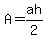 A+=+ah%2F2