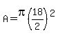 A+=+pi%2818%2F2%29%5E2