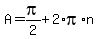A+=+pi%2F2+%2B+2%2Api%2An