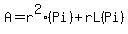 A+=+r%5E2%28Pi%29+%2B+rL%28Pi%29