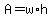 A+=+w%2Ah