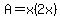 A+=+x%282x%29