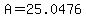 A+=25.0476