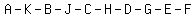 A+-+K+-+B+-+J+-+C+-+H+-+D+-+G+-+E+-+F