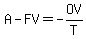 A-FV=-OV%2FT
