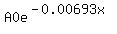 A0e%5E%28-0.00693x%29