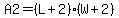 A2=%28L%2B2%29%28W%2B2%29