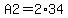 A2=2%2A34