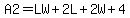 A2=LW%2B2L%2B2W%2B4