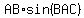 AB%2Asin%28%22BAC%22%29