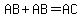 AB%2BAB=AC