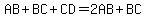 AB%2BBC%2BCD=2AB%2BBC