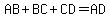 AB%2BBC%2BCD=AD