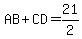 AB%2BCD=21%2F2