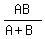 AB%2F%28A%2BB%29