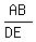 AB%2F%28DE%29