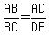 AB%2FBC+=+AD%2FDE