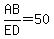 AB%2FED=50