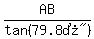 AB%2Ftan%28%2279.8%B0%22%29