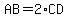 AB=2%2ACD