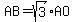 AB=sqrt%283%29%2AAO
